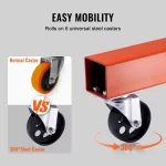 BENTISM 2T Folding Engine Crane Engine Hoist with Level 4400 lbs/2 ton Heavy-Duty Cherry Picker Shop Crane Oldable Engine Crane - Image 6