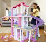 Barbie DreamHouse Dollhouse with 70+ Accessories, Working Elevator, Lights & Sounds - Image 3