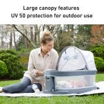 Graco Pack 'n Play Close2Baby Bassinet Playard Features Portable Bassinet Diaper Changer and More, Derby - Image 14