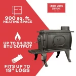 Logwood 900 Sq. Ft. EPA Exempt Cast Iron Stove - Image 3