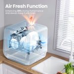 COMFEE' Mini Dishwasher Countertop with 5L Water Tank - Image 5