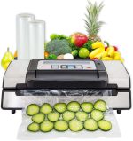 Nesco Deluxe Food VS-12 Vacuum Sealer, 130 Watts, Kit Bags & Viewing Lid - Image 2