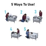 Graco Pack 'n Play Close2Baby Bassinet Playard Features Portable Bassinet Diaper Changer and More, Derby - Image 38