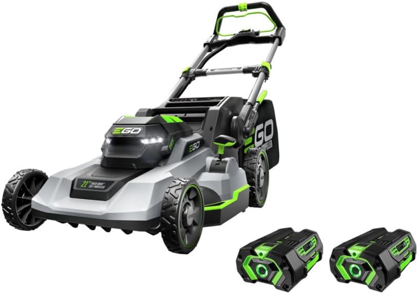 98DF1DFB-216D-8874-98C2-DB718E703BE6 EGO Power+ LM2102SP-A 21-Inch 56-Volt Lithium-ion Self-Propelled Cordless Lawn Mower (2) 4.0Ah Battery and Rapid Charger Included - Image 1