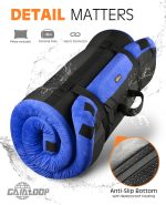 Thick Memory Foam Camping Pad Futon Mattress Full, Portable Floor Sleeping Mat Sleepover Guest Bed Roll Up Mattress for Indoor Outdoor Travel - Image 14