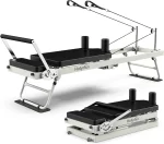 Pro 75" Pilates Reformer Machine, Foldable Pilates Machine Equipment Up to 400LBS, Pilates Equipment for Home Workout - Image 2