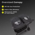 Jeep Destination Ultralight Side x Side Double Stroller - Image 7