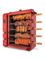 Brazilian Flame Churrasco? Gas Rotisserie Oven Grill Roaster with Auto Rotating Skewers for Rotisserie Chicken, Brazilian Style BBQ and Churrasco, Shawarma Machine, Propane Grill - 2024 Series - Image 3