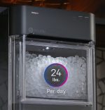 GE Profile Opal 2.0 | Countertop Nugget Ice Maker | Ice Machine with WiFi Connectivity | Smart Home Kitchen Essentials | Black Stainless - Image 3