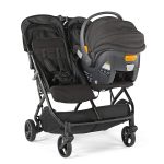 3Dpac CS+ Double Stroller, Black ?C Car Seat Compatible Baby Stroller ?C Lightweight Stroller with Convenient One-Hand Fold - Image 4