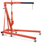 BENTISM 2T Folding Engine Crane Engine Hoist with Level 4400 lbs/2 ton Heavy-Duty Cherry Picker Shop Crane Oldable Engine Crane - Image 10