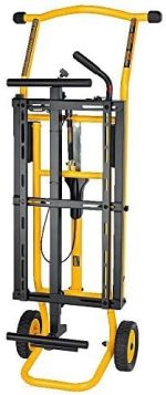 Miter Saw Stand With Wheels (DWX726), Yellow - Image 8